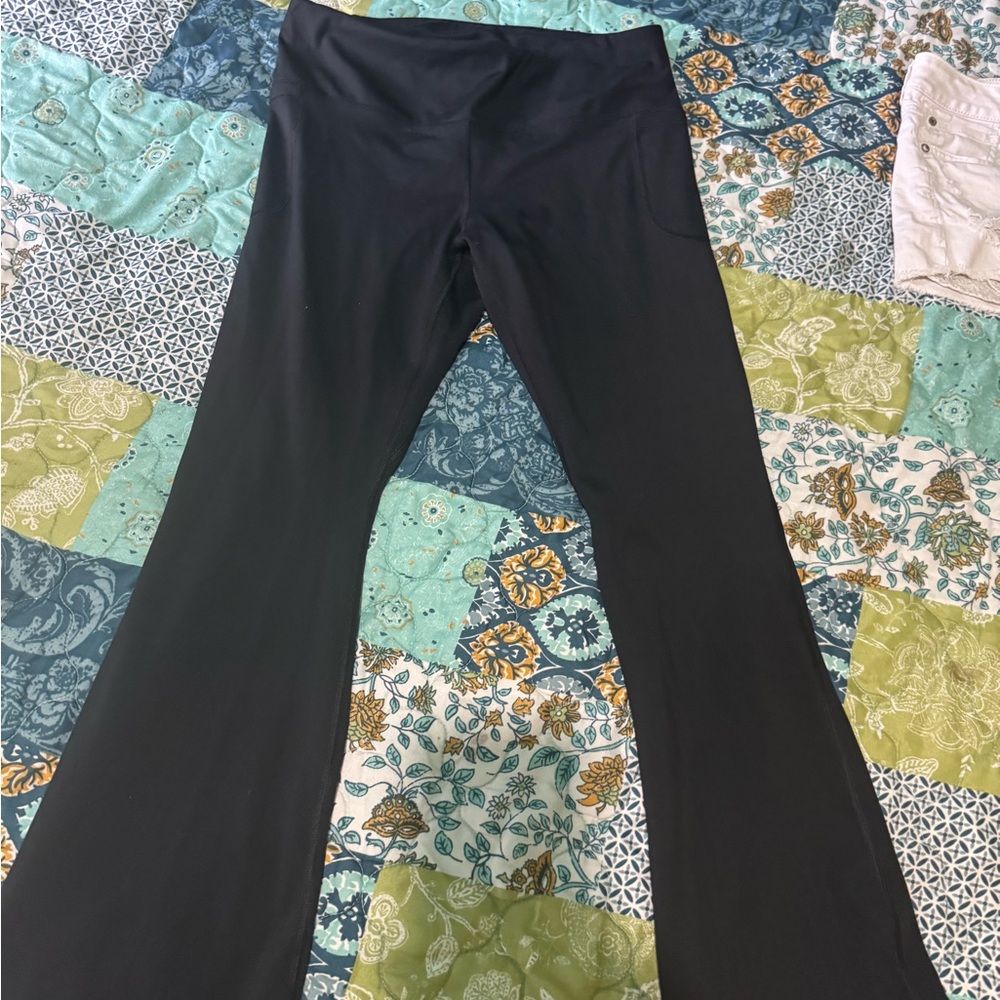 Women's Black Flared Pants